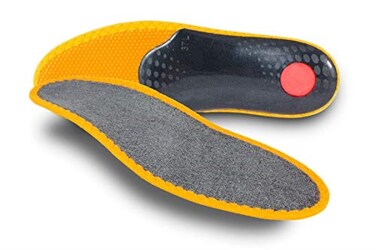 pedag Sneaker Magic Step Athletic Shoe Insoles, Handmade in Germany, Supporting The Ball, Arch and Heel of The Foot, Memory Foam Bed and Terrycloth Top, M12 / EU 45