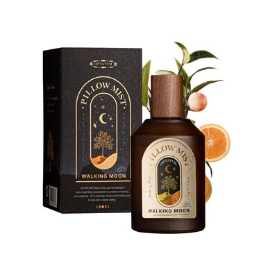 Pillow Mist - Aromatherapy Deep Sleep Spray for Linen &amp; Bedding, Natural Essential Oils for Stress Relief, Gift for Someone Who Wants to Sleep Well - Walking Moon