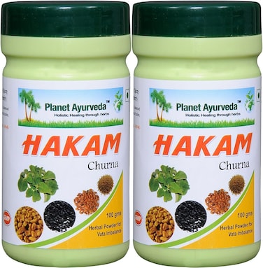 Planet Ayurveda Hakam Churna Powder - 100 g (in USA) - 2 Jars