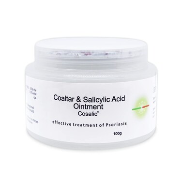 Salve Psoriasis Coal Tar Salicylic Acid 100gm (3.52 oz)   Relieves Dry, Itchy Skin