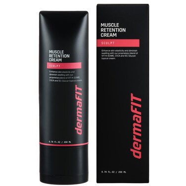 Sculpt Muscle Maintenance Body Cream - Shaped &amp; Balanced Body - Safe Lose Fat Without Yo-Yo Effect, Post Workout, 200ml, Topical Analgesic for Muscle, Work Great with Protein Supplements