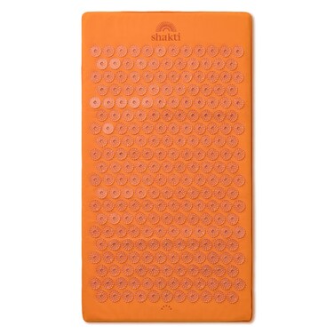 ShaktiMat Premium Acupressure Mat, Level 1 in Amber, Massage Muscles, Aid Sleep &amp; Unlock Inner Tension   Similar to Acupuncture, No Needles Required   FSA/HSA Eligible