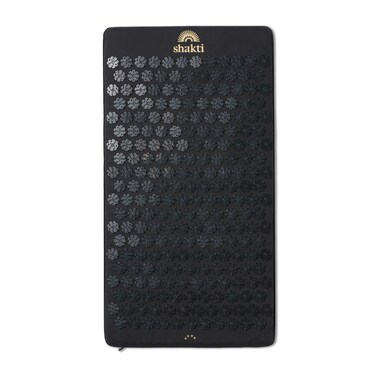ShaktiMat Premium Acupressure Mat, Original Intensity in Shakti Black, Massage Muscles, Aid Sleep &amp; Unlock Inner Tension   Similar to Acupuncture, No Needles Required   FSA/HSA Eligible