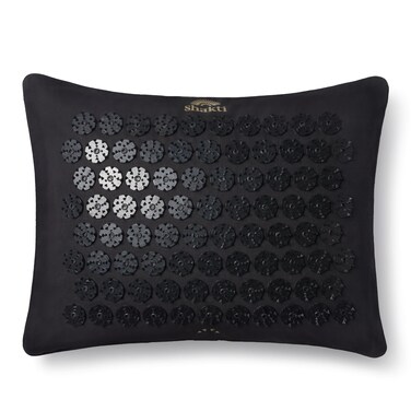 ShaktiMat Premium Acupressure Pillow, Level 3 in Shakti Black, Massage Muscles, Aid Sleep &amp; Unlock Inner Tension   Similar to Acupuncture, No Needles Required   FSA/HSA Eligible