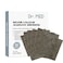 Silver Calcium Alginate Wound Dressing 4''x4'' Patches, 10 Individual Pack High Absorbency Ag Alginate Wound Bandage, Non-Adhesive, Painless Removal Gauze for Bedsore, Ulcers, Skin Abrasions