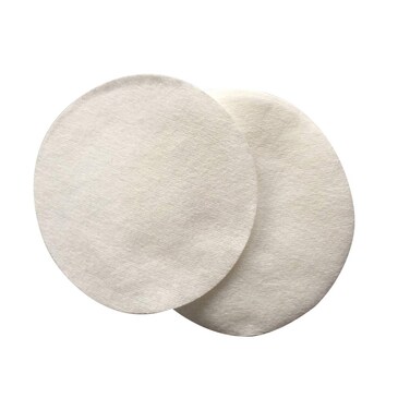 TOYANDONA 200pcs Gauze Pads Non Woven Cotton Gauze Sponge Cushion Round Wound Care Dressing Pads First Aid Surgical Making Supplies