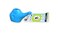 Traveller's Neti Pot for Nasal Cleansing   Travel Friendly Blue Jala Neti Pot by GoodsHealthShop