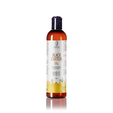 uh*Roh*Muh Black Jamaican Castor Oil   Cold Pressed, Unadulterated &amp; Organic   For Hair Growth Oil, Eyebrows &amp; Eyelashes, Scalp and Nail Care   Grow, Strengthen &amp; Repair   India - (8 fl oz)
