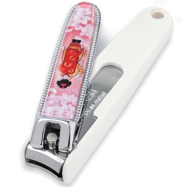 Steel Nail Clippers Fingernail and Toenail Curved Blade Made in Seki Japan (Maiko)