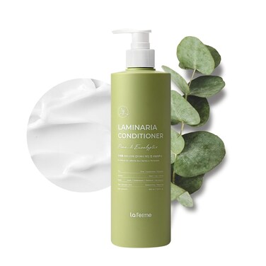 Laminaria Conditioner with Organic Ingredient, Damaged Hair Care Korean Conditioner, Hydrating &amp; Smoothing, Anti-Frizz, Sulfate &amp; Paraben Free, for Women &amp; Men, 16.9 Fl Oz, Pine &amp; Eucalyptus