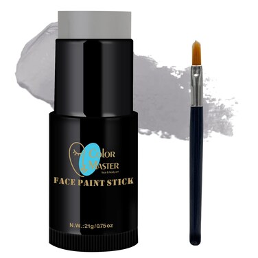 Grey Eye Black Face Body Paint Stick (0.75oz)   Face Paint, Body Paint, &amp; Foundation Cream Makeup