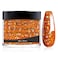 Acrylic Powder Professional Orange Glitter Acrylic Nail Powder for Nail Extension, French Nail Art 3D Flowers, Nail Carving, Beginner, Halloween Gift (YSJF014-30g)