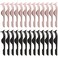 26 Pieces False Eyelashes Applicator Tool - FEITA Professional Falses Eyelash Extension Stainless Steel Clip Remover Tweezers for Lashes Application and Removal Supplies (Gold-Black)