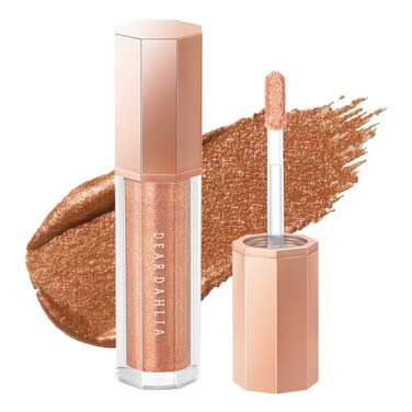 DEARDAHLIA Paradise Shine Eye Sequins CRYSTAL TRANCE Long Lasting Liquid Eyeshadow Glitter Gloss High Shine Pearl, Lightweight, Minimal Fallout, 0.14 Oz