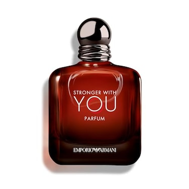 Armani Beauty - Stronger With You - Parfum - Cologne for Men - Woody &amp; Ambery Fragrance - Rum, Bergamot, Lavendar, Cedarwood, and Vanilla Notes