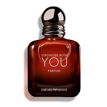 Armani Beauty - Stronger With You - Parfum - Cologne for Men - Woody &amp; Ambery Fragrance - Rum, Bergamot, Lavendar, Cedarwood, and Vanilla Notes