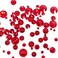 LIGHT SIAM (227) red 144 pcs Swarovski 2058/2088 Crystal Flatbacks red rhinestones nail art mixed with Sizes ss5, ss7, ss9, ss12, ss16, ss20, ss30