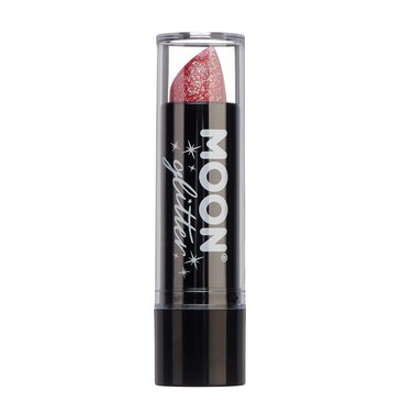 Moon Glitter Iridescent Glitter Lipstick, Cherry