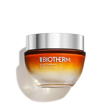 Biotherm Blue Therapy Amber Algae Revitalize Day, Anti-Aging Day Cream for Dehydrated Skin and Mature Skin with Amber Algae, Nourishing and Firming Day Cream for a Glowing Skin, 1.7 Fl. Oz.