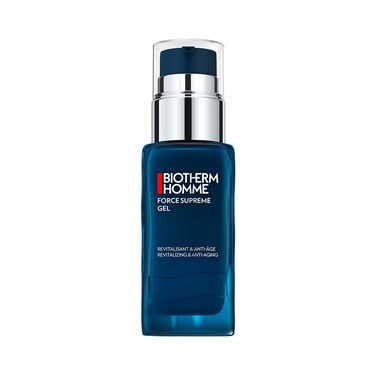 Biotherm Homme Force Supreme Gel, a Revitalizing &amp; Anti-Aging Gel Cream for Men with Pro-Xylane and Blue Algae for Firmer Skin and Suppler Skin, Anti-Aging Skincare, 1.7 Fl. Oz.