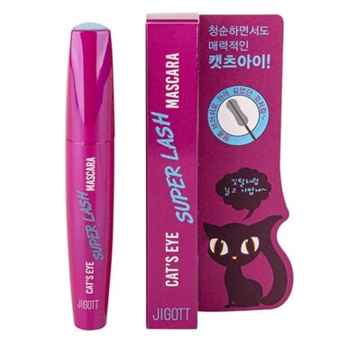 Cat&amp;#39;s Eye Super Lash Mascara 0.42oz/12g - Long Lashes for Feminine and Charming Look (Super Lash Mascara)