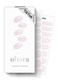 ohora Semi Cured Gel Nail Strips (N Glazed Donut) - White, Solid, Works with Any UV/LED Nail Lamps, Salon-Quality, Long Lasting, Easy to Apply &amp; Remove - Includes 2 Prep Pads, Nail File &amp; Wooden Stick