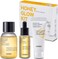COSRX Honey Glow Kit, Korean Skin Care Set with Propolis Facial Toner, Serum, &amp; Cream, Mini Travel Essentials, Deep Moisture, Hydration, Nourishment, Travel Size Gift Set, Korean Skin Care