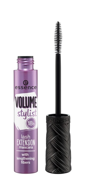 essence   Volume Stylist 18Hr Lash Extension with Fiber Mascara   Cruelty Free - Black