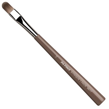 da Vinci Cosmetics Series 9677 Synique Concealer Brush, Oval Synthetic, Size 12, 1.48 Ounce