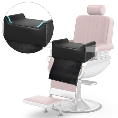 Salon Booster Seat for Kids - Salon Booster Seat Cushion for Children's Hair Cut,Barber Booster Seat for Salon Chair Hair Stylist,Leather Seat Cushion for Beauty Salon Spa Equipment
