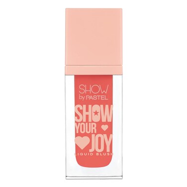 Show Your Joy Liquid Blush 56   Orange   Dewy Finish   Natural Looking   Clean Beauty   Moisturize The Skin Up to 24 Hours   Cruelty-Free   Natural and Fresh Looking   0.141 fl.oz.