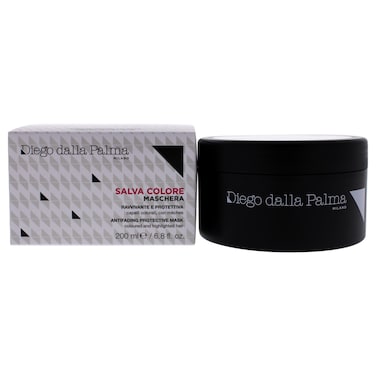 Diego dalla Palma Anti-Fading Protective Hair Mask - Colored And Highlighted Hair - Preserve And Make The Hair Color Last Longer - Protects The Hair From External Aggressions - 6.8 Oz
