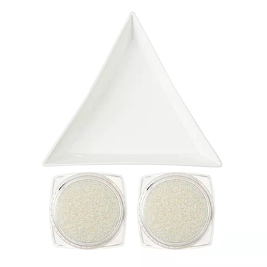 Nail Art Micro Caviar Rhinestone AB Crystal Glass Gardient Dazzling Glitter Mini Beads 3D Manicures Tips Decoration 0.6mm