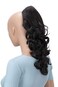 CAISHA 16" Hairpiece Ponytail Clip On Extension Voluminous Wavy Ash Brown H214