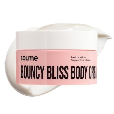 Bouncy Bliss Body Cream, Delicious Bum Bum cream scent, Skin-Smoothing with Peptides and Niacinamide, Korean Skin Care, K-Beauty, 6.76 fl. oz.