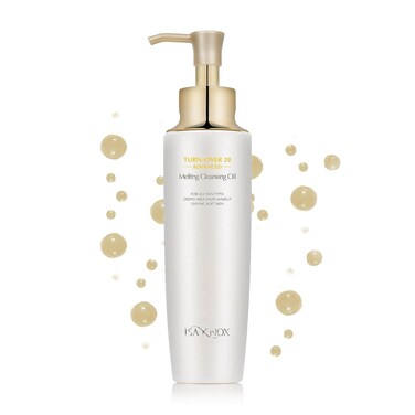 Isa Knox Spring Event Turnover 28 Advanced (Cleansing Oil, 6.1fl oz) - Makeup Remover Cleansing Oil without Residue by LG Beauty. Gently Melt &amp; Remove Impurities and Heavy Makeup.