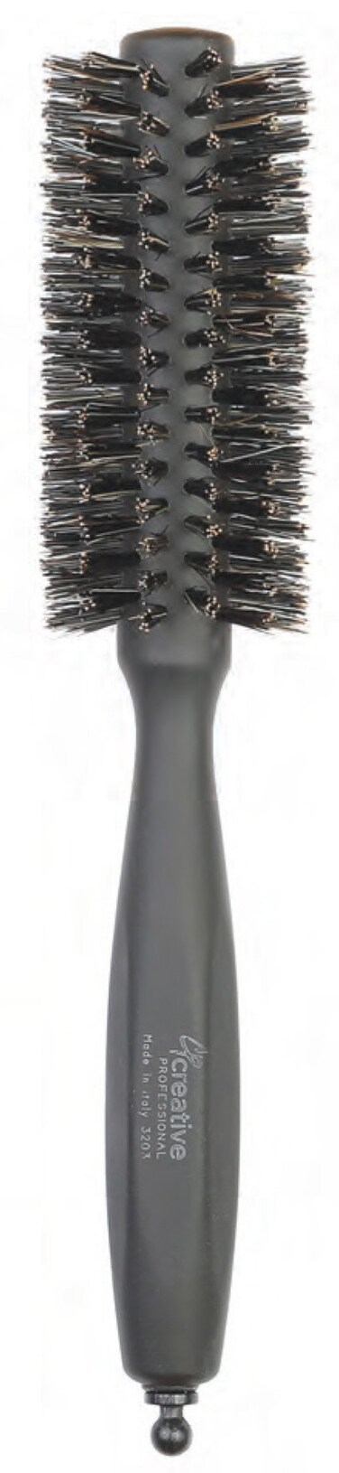 Creative Hair Brushes Italian Soft Touch Round Firm Boar Bristle 3ME3203 Hair Brush