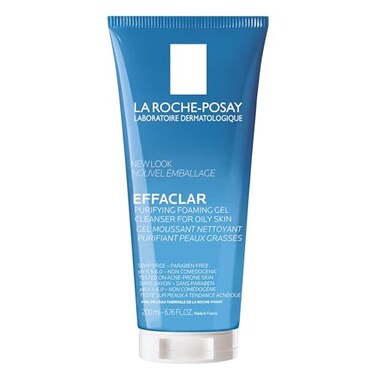 La Roche-Posay Effaclar Purifying Foaming Gel Cleanser for Oily Skin, With Zinc Pidolate To Remove Excess Oil &amp; Shine, Alcohol Free &amp; Oil Free, Face Wash For Oily Skin, Sensitive Skin Tested