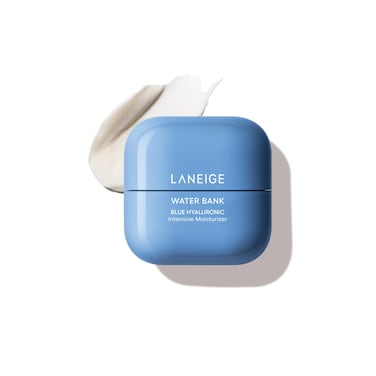 LANEIGE Water Bank Blue Hyaluronic Intensive Moisturizer with Peptides + Squalane: Eczema-Prone Skin, Barrier-Boosting, Nourish, Dryness