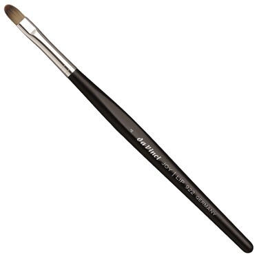 da Vinci Cosmetics Series 922 JOY Lip Brush, Oval Synthetic, Size 4, 0.71 Ounce