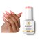 BLUESKY Pink Gel Polish- Peach Pink Soak Off Gel Polish,Vegan,Long Lasting&amp;Chip Resistant,Nail Art,DIY at home, Nail Lamp Needed,15ml,A097P/PINK GLOW