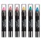 Iridescent Glitter Paint Stick/Body Crayon makeup for the Face &amp; Body by Moon Glitter - 0.12oz - Set of 6