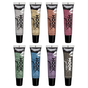 Holographic Glitter Lipgloss by Moon Glitter - 0.50fl oz - Set of 8