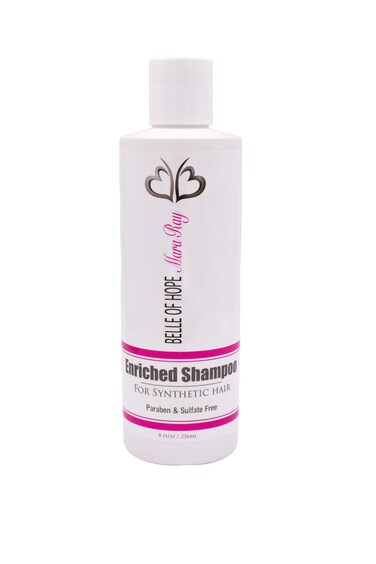 Mara Ray Keratin Enriched Luxury Wig Shampoo for Synthetic Hair Wigs, 8oz