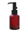 1PCS 60ML/2OZ Empty Refillable Amber Frosted Glass Bottles with Pump Vial Cosmetic Cream Lotion Dispenser Jars Storage Container for Essential Oil Emulsion Essence Portable Travel Bottle