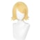 Cos Wig Gold Hair 32cm 12inch Anime custom party Wig with bangs