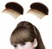 2Pcs Bump It Up Volume Hair Base Inserts with Comb Clip for Beehive Hairstyle and Bun Maker, DIY Hair Accessories