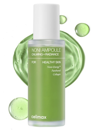 celimax Noni Energy Ampoule 50ml   with Noni Extract, Hydrating, Moisturizing &amp; Soothing Serum for Wrinkles &amp; Fine Lines, Mild Ampoule For Face