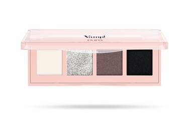 Pupa Milano Vamp! 4 Eyeshadow Palette, 005 Intense Smoky, 0.183 oz - Eye Makeup - Matt, Satin, Metallic Finishes - Lightweight - Blends Easily - Talc-Free