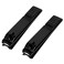 Nail Clippers Set, Sharp Stainless Steel Fingernail and Toenail Clippers, Black Nail Cutter, Large and Large 2 Piece Set. (Large/Large)